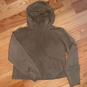 Women’s lululemon effortless jacket - army green